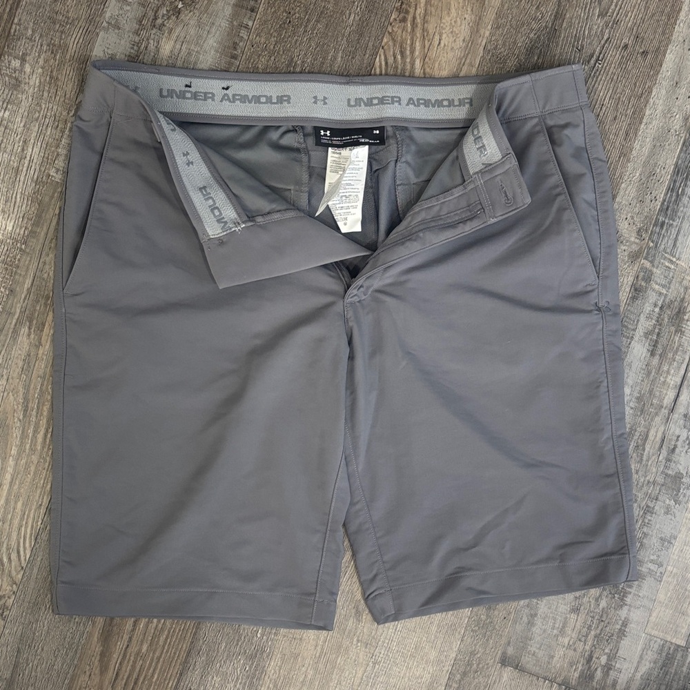 Under Armour Men's Charcoal Athletic Shorts
